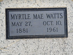 Myrtle Mae Watts 
