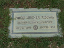 Nolo Shriner Ridgway Sr.