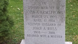 Joan A. <I>Ross</I> Armstrong 