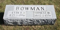 Ernest William Bowman 
