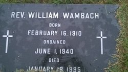 Fr William August Wambach 