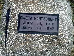 Dorris Oweta <I>Coffee</I> Montgomery 