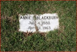 Annie Cecilia <I>O'Sullivan</I> Blackburn 