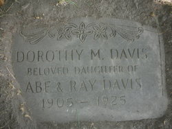 Dorothy M Davis 