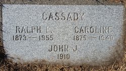 Caroline E. <I>Luchsinger</I> Cassady 