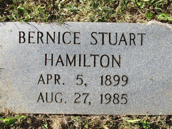 Bernice <I>Stuart</I> Hamilton 