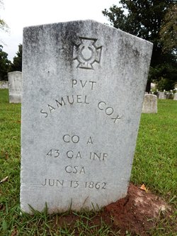 Pvt Samuel Cox 