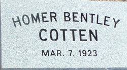 Homer Bentley Cotten 