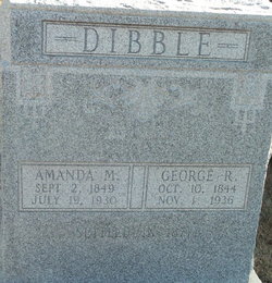 Amanda Melvina <I>Arnold</I> Dibble 