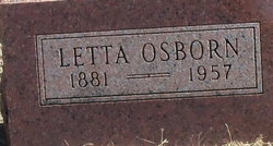 Alta Leticia “Letta” Osborn 