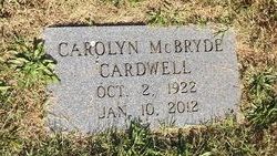 Dr Carolyn <I>McBryde</I> Cardwell 