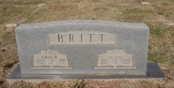 Gracie Annie <I>Barrett</I> Britt 