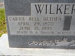 Carrie Bell <I>Bethea</I> Wilkerson 