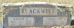 Walter A Blackwell 