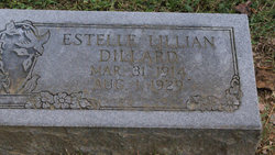 Lillian Estelle Dillard 