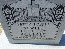Betty Jewell <I>Pierot</I> Newell 