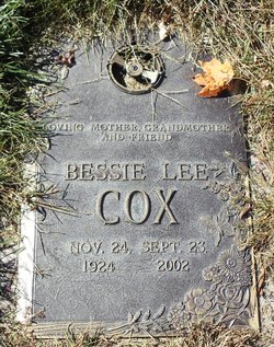 Bessie Lee Cox 