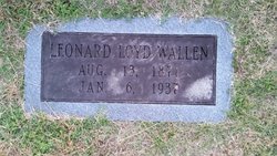 Leonard Lloyd Wallen 