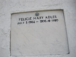 Felicie Mary <I>Barbarin</I> Adler 