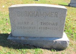 Mary Jane <I>Ellis</I> Burkhammer 