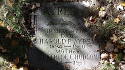 Harold P Ayres 