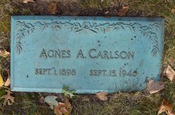 Agnes A Carlson 