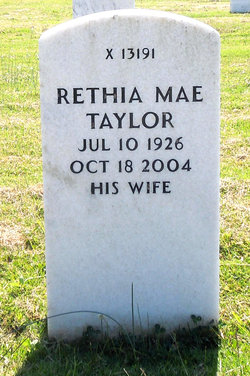 Rethia Mae Taylor 