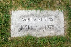 Sadie Augusta <I>Grant</I> Stevens 