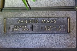 Clara B. <I>Muncy</I> Vander Maas 