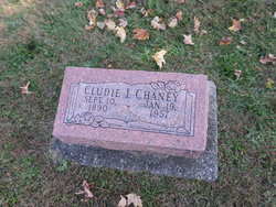 Cludie Inez <I>Chapple</I> Chaney 
