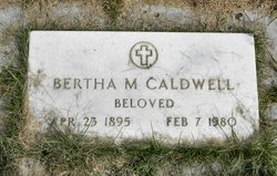 Bertha May <I>Faddis</I> Caldwell 