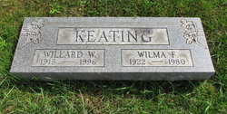 Wilma Frances <I>Mozingo</I> Keating 