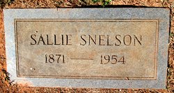 Sallie <I>Snelson</I> Bufford 
