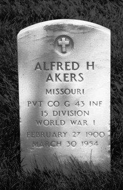 Pvt Alfred Howard Akers 