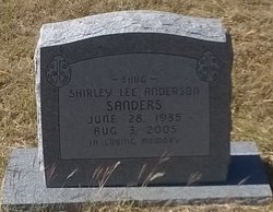 Shirley Lee <I>Anderson</I> Sanders 