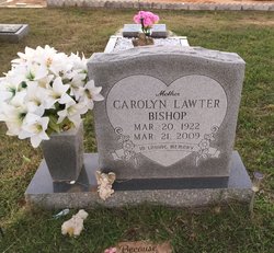 Carolyn <I>Lawter</I> Bishop 