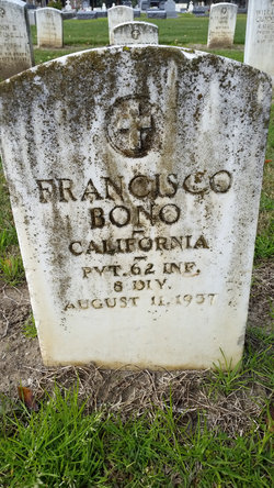 Pvt Francisco Bono 