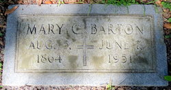 Mary Cecilia <I>Cushing</I> Barton 