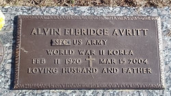 Sgt Alvin Elbridge Avritt 