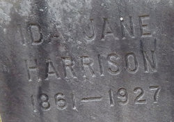 Ida Jane <I>Warner</I> Harrison 