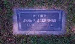 Anna P Ackerman 