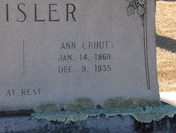 Ann “Annie” <I>Crout</I> Keisler 