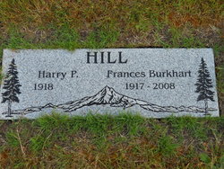 Frances Ada <I>Burkhart</I> Hill 