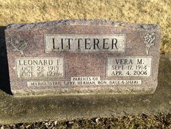 Leonard F Litterer 
