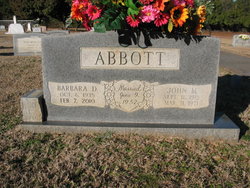 Barbara D Abbott 