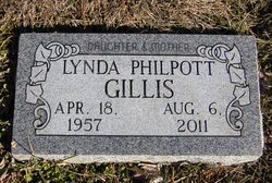 Linda Lorrayne <I>Philpott</I> Gillis 