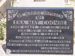 Ena May <I>Gundy</I> Coombe 