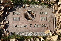 Lillian E Adams 