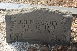 John G Carey 