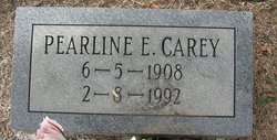 Pearline E Carey 